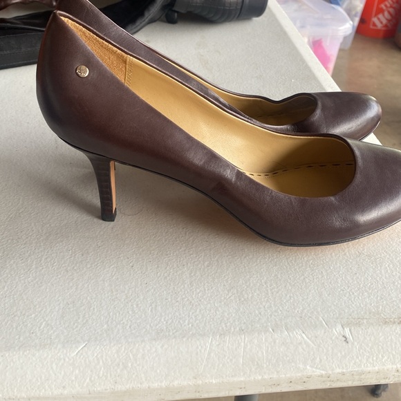 Authentic Coach Heels Brown size 8 - Picture 4 of 7